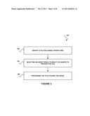 SYSTEM, METHOD, AND COMPUTER PROGRAM PRODUCT FOR PROCESSING A PREFIX TREE     FILE UTILIZING A SELECTED AGENT diagram and image