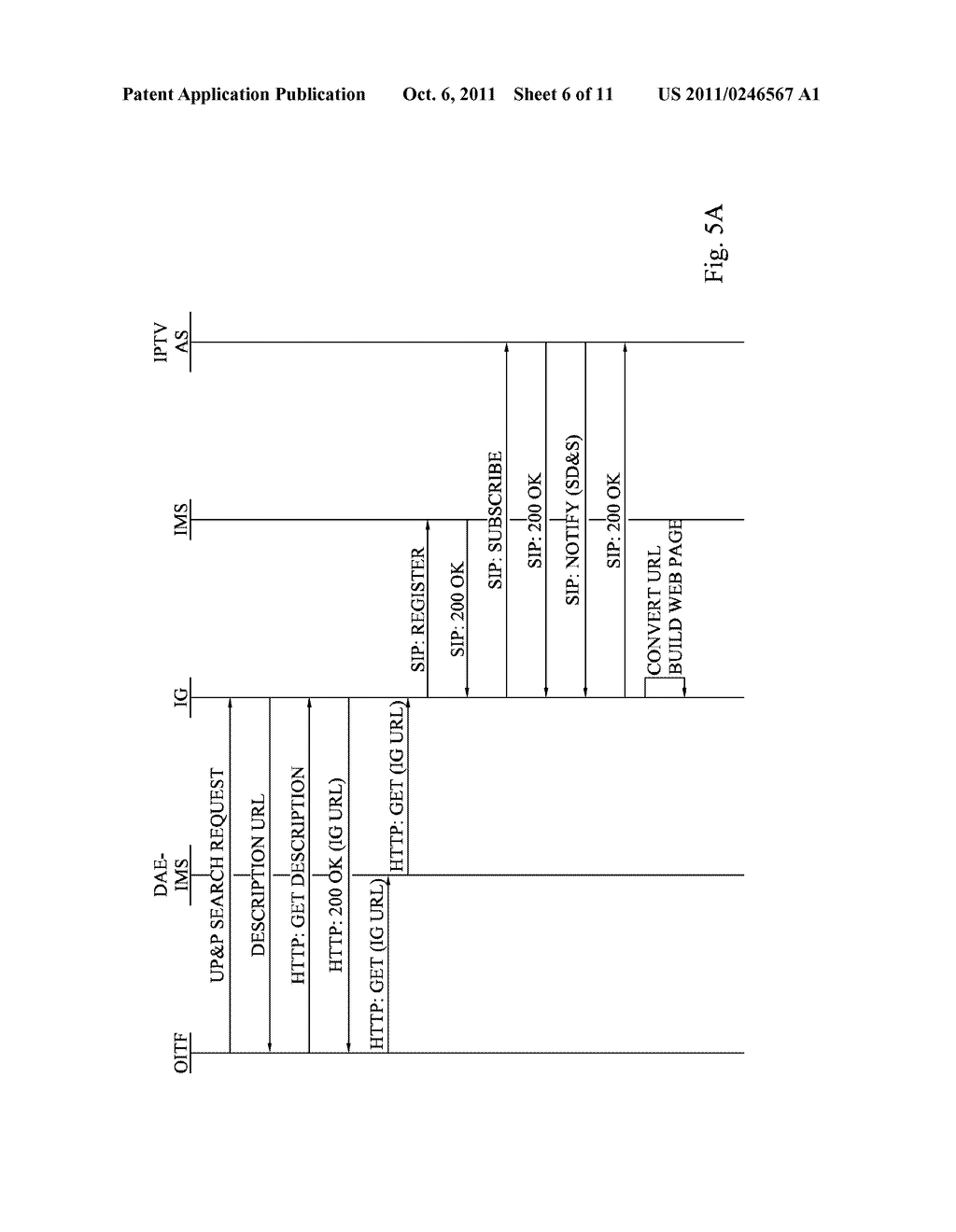 METHOD FOR IMPLEMENTING IMS FUNCTIONALITY IN A SET TOP BOX - diagram, schematic, and image 07