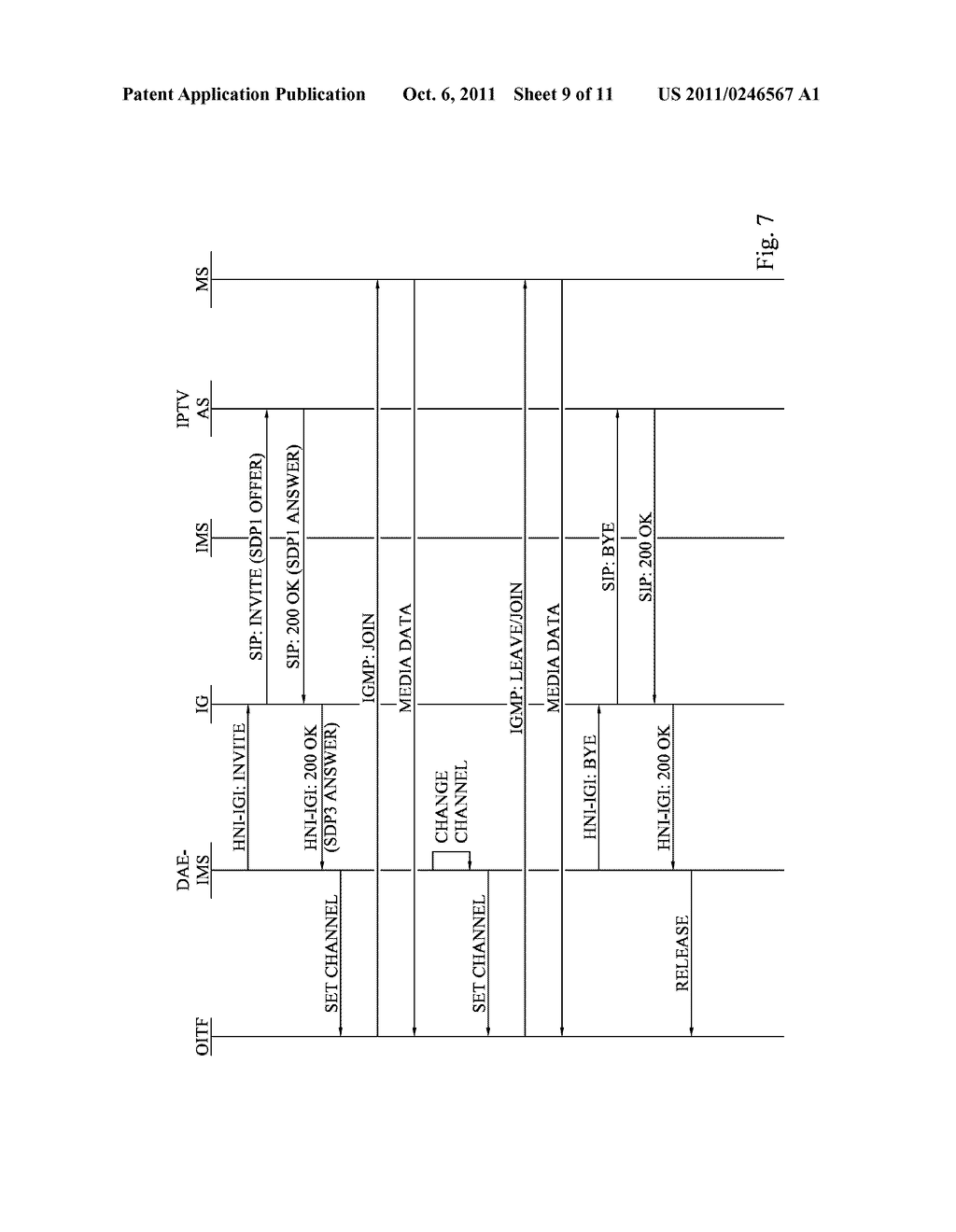 METHOD FOR IMPLEMENTING IMS FUNCTIONALITY IN A SET TOP BOX - diagram, schematic, and image 10