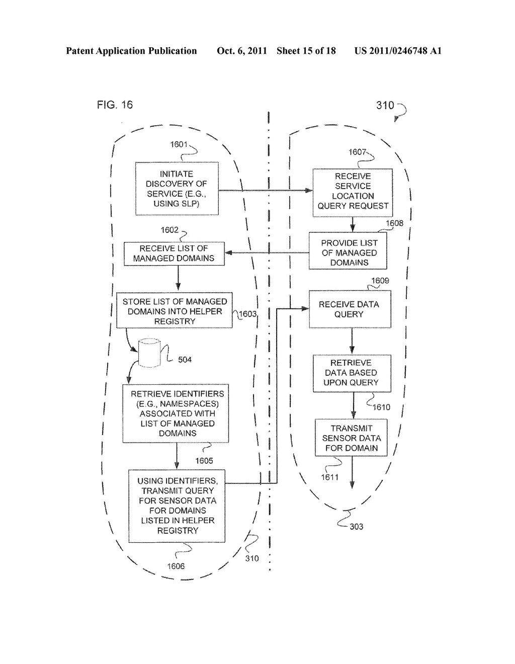 Managing Sensor and Actuator Data for a Processor and Service Processor     Located on a Common Socket - diagram, schematic, and image 16