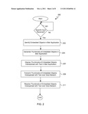 Apparatus and Method for Interacting with Embedded Objects in Mail     Application diagram and image