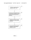 METHOD OF SELECTING AN EXPRESSION EVALUATION TECHNIQUE FOR DOMAIN-SPECIFIC     LANGUAGE COMPILATION diagram and image