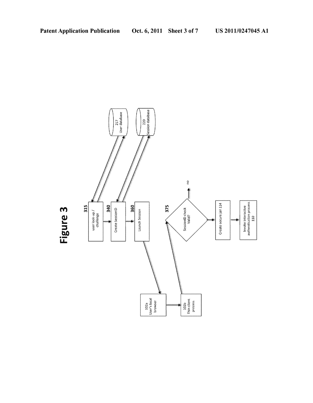 Disposable browsers and authentication techniques for a secure online user     environment - diagram, schematic, and image 04