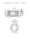 CROSSFLOW SPIRAL HEAT TRANSFER SYSTEM WITH SELF-STACKING SPIRAL CONVEYOR     BELT diagram and image