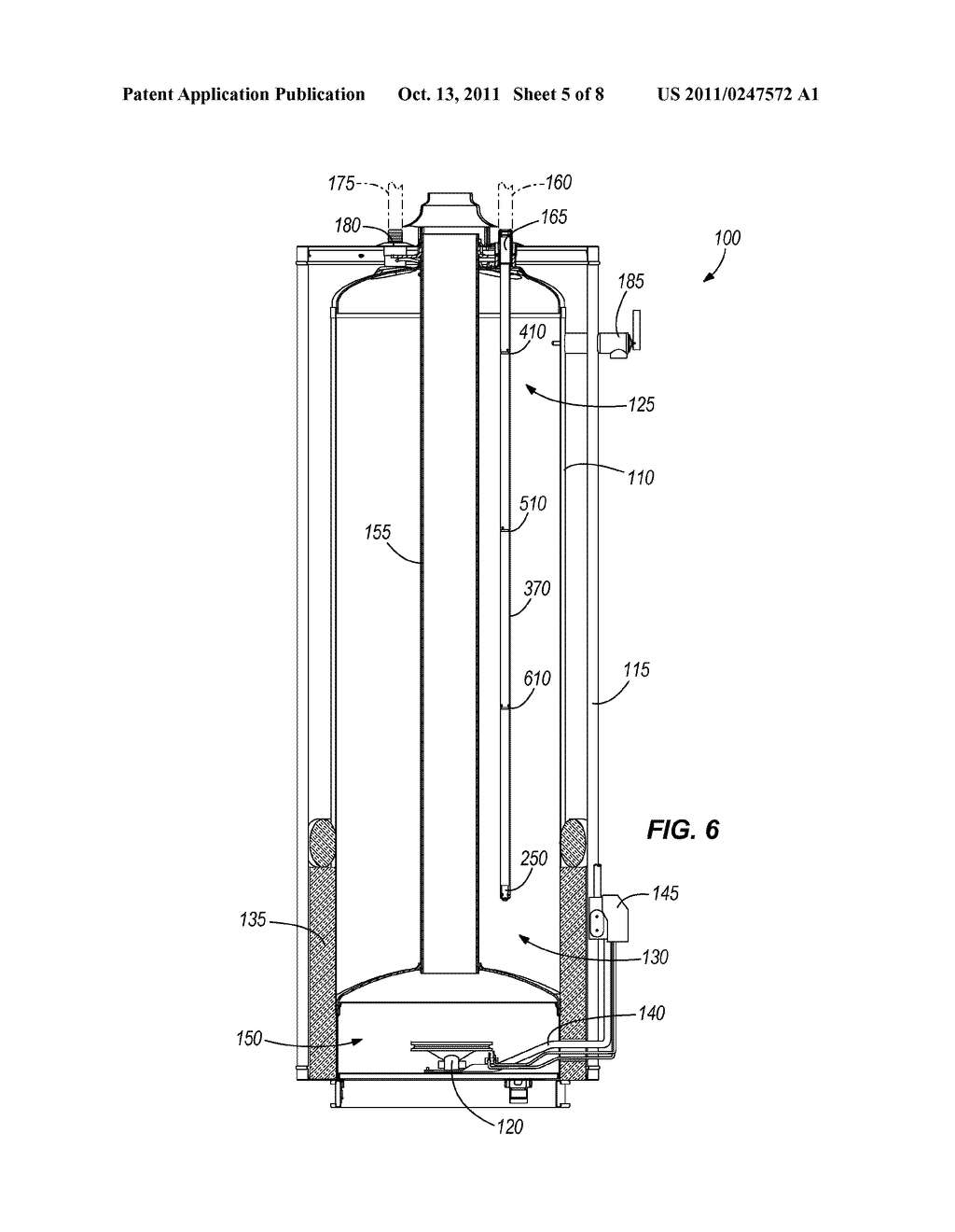 WATER HEATER INCLUDING A DIP TUBE - diagram, schematic, and image 06