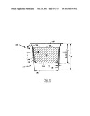 Filtering permeable thermoformed container for beverage-making products     with a reinforcement ring diagram and image