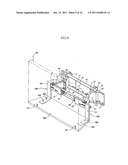 SUPPORTING DEVICE OF DISPLAY UNIT diagram and image