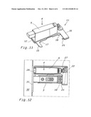 Device Structure with an adaptor for fixing the same to a base for fixing     a hinge to a piece of furniture diagram and image