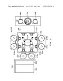 ULTRAVIOLET REFLECTOR WITH COOLANT GAS HOLES AND METHOD diagram and image