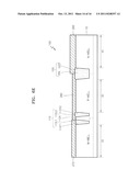 INTEGRATED CIRCUIT DEVICES INCLUDING DEVICE ISOLATION STRUCTURES AND     METHODS OF FABRICATING THE SAME diagram and image