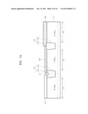 INTEGRATED CIRCUIT DEVICES INCLUDING DEVICE ISOLATION STRUCTURES AND     METHODS OF FABRICATING THE SAME diagram and image