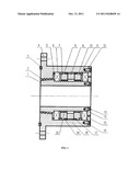 COMBINED SEALING DEVICE FOR A ROTARY SHAFT diagram and image