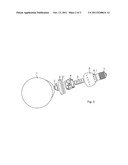 Safety LED Bulb with Inside Heat Sink diagram and image