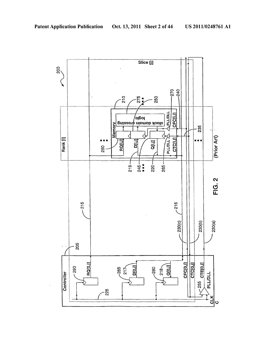 Phase Adjustment Apparatus and Method for a Memory Device Signaling System - diagram, schematic, and image 03