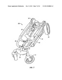 Stroller With Frame Position Sensor diagram and image