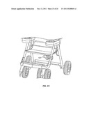 Stroller With Frame Position Sensor diagram and image