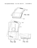 HANDHELD ELECTRONIC COMMUNICATION DEVICE INCLUDING TOUCH-SENSITIVE DISPLAY diagram and image