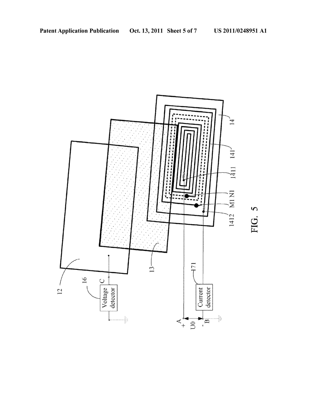 RESISTIVE TOUCH PANEL AND DISPLAY DEVICE USING THE SAME - diagram, schematic, and image 06