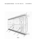 Window mounted electrical outlet system diagram and image