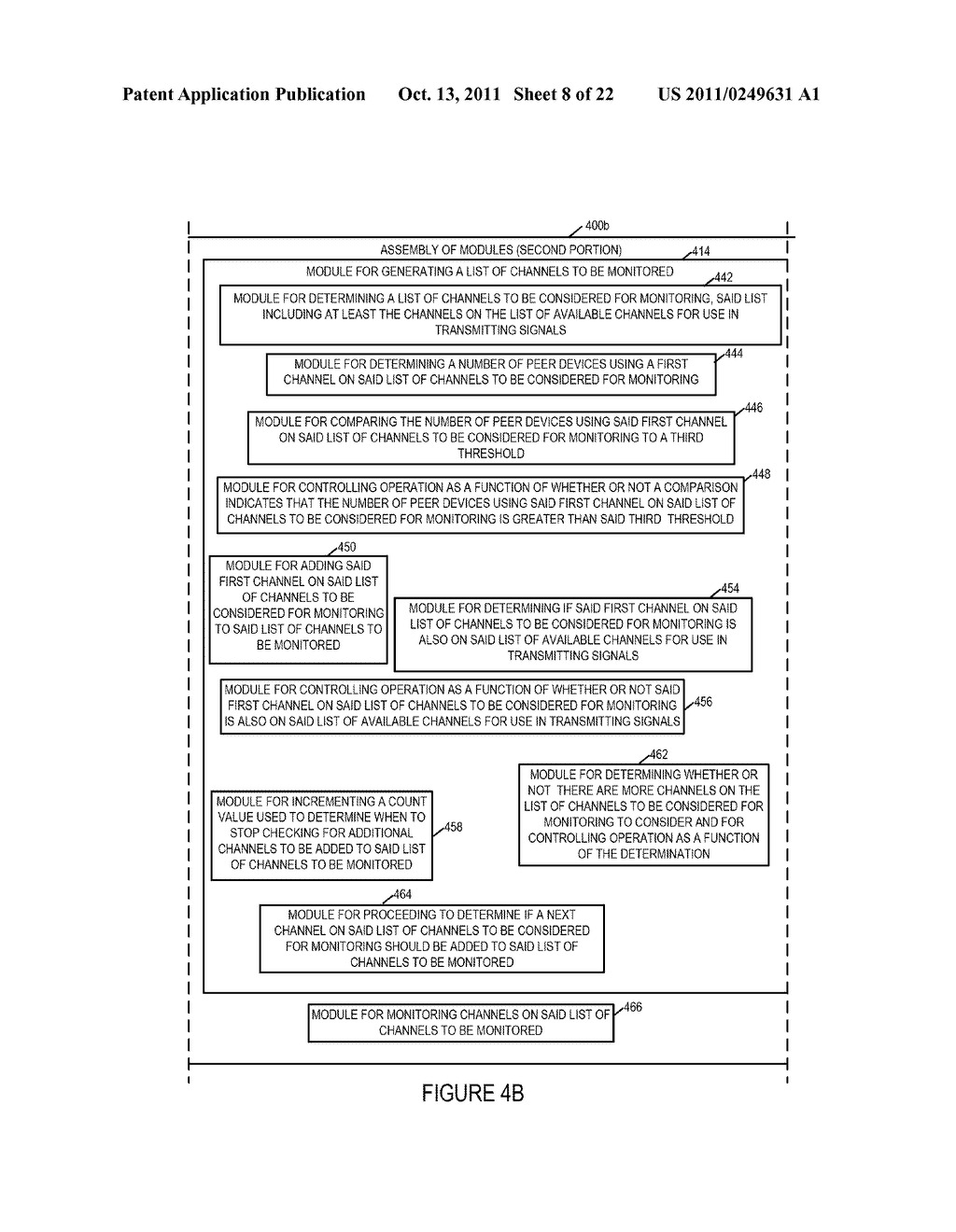 METHODS AND APPARATUS FOR CHANNEL SELECTION IN A PEER TO PEER NETWORK - diagram, schematic, and image 09