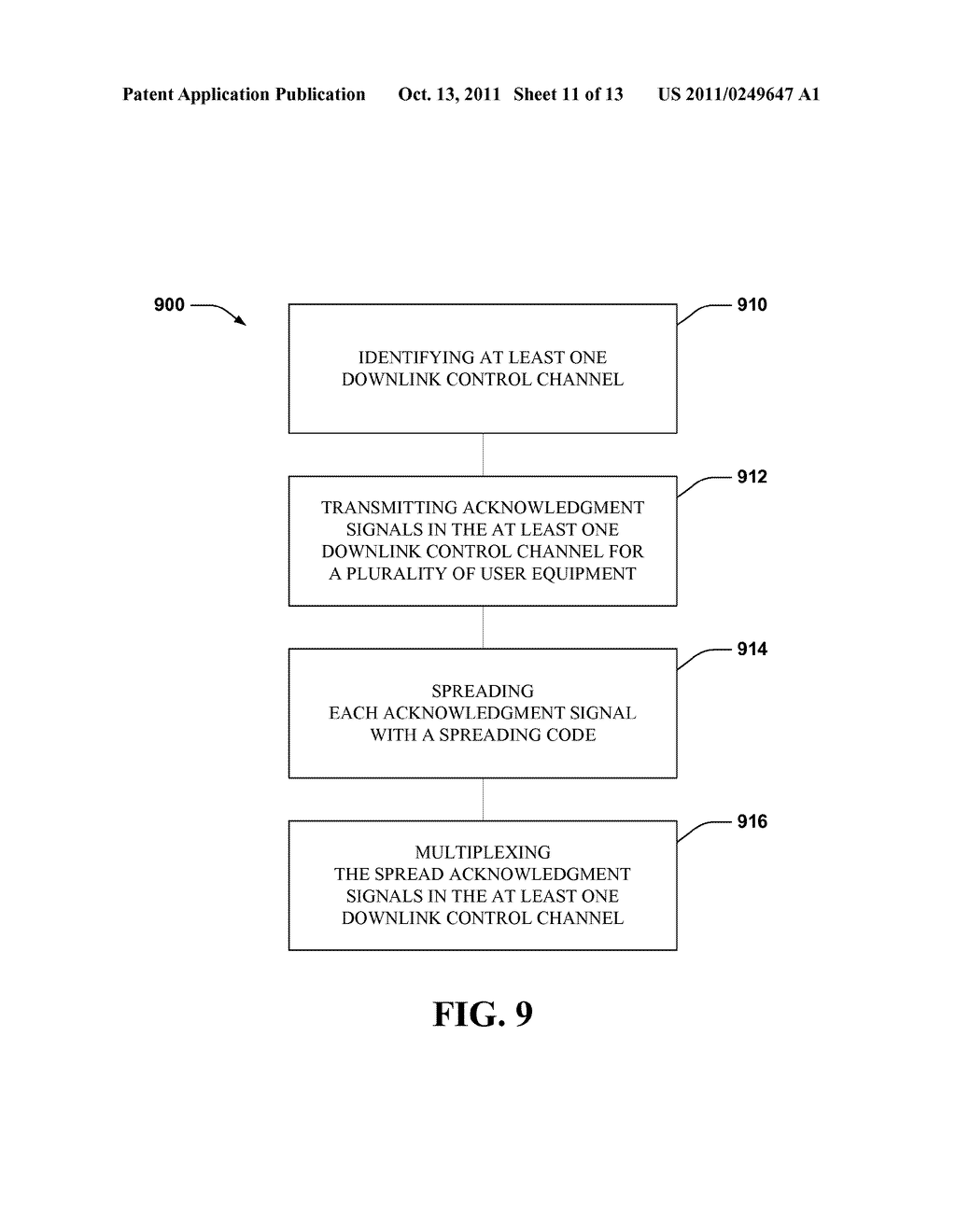 SYSTEMS, APPARATUS AND METHODS TO FACILITATE TRANSMISSION OF     ACKNOWLEDGEMENT SIGNALS IN WIRELESS COMMUNICATION SYSTEMS - diagram, schematic, and image 12