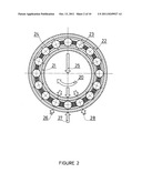 RADIAL BEARINGS OF INCREASED LOAD CAPACITY AND STABILITY WITH ONE AXIALLY     ASYMMETRIC BEARING COMPONENT diagram and image