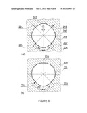 RADIAL BEARINGS OF INCREASED LOAD CAPACITY AND STABILITY WITH ONE AXIALLY     ASYMMETRIC BEARING COMPONENT diagram and image