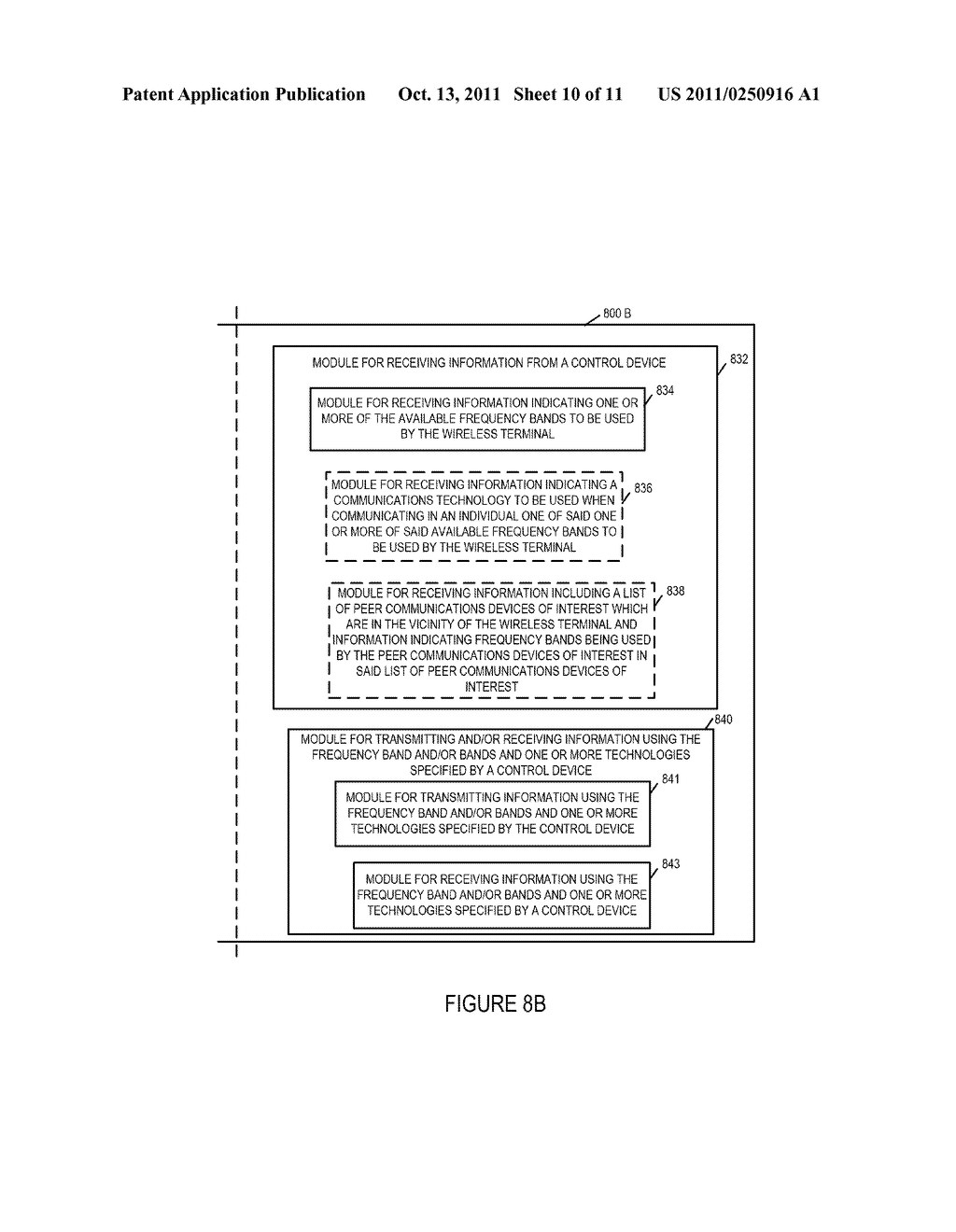 METHODS AND APPARATUS FOR DETERMINING AND ASSIGNING SPECTRUM FOR WIRELESS     COMMUNICATIONS - diagram, schematic, and image 11