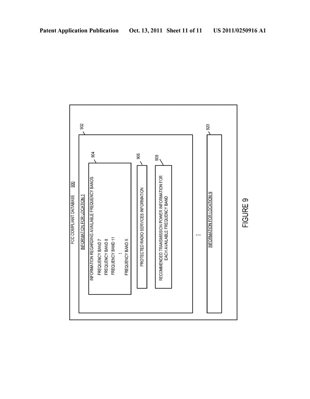 METHODS AND APPARATUS FOR DETERMINING AND ASSIGNING SPECTRUM FOR WIRELESS     COMMUNICATIONS - diagram, schematic, and image 12