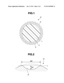 MULTI-PIECE SOLID GOLF BALL diagram and image