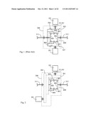 Dual gear train driving structure at input side of basin-type gear diagram and image