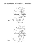 Dual gear train driving structure at input side of basin-type gear diagram and image