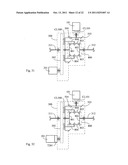 Dual gear train driving structure at input side of basin-type gear diagram and image