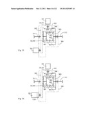 Dual gear train driving structure at input side of basin-type gear diagram and image