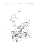 LEG REHABILITATION SYSTEM HAVING GAME FUNCTION diagram and image