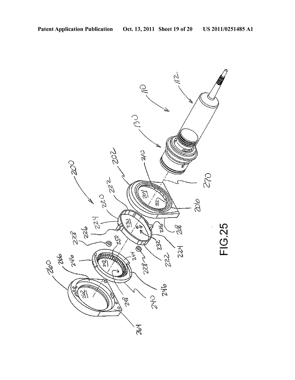 Power Injector Syringe Assembly - diagram, schematic, and image 20