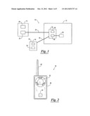 REMOTE CONTROL SYSTEM HAVING A TOUCHSCREEN FOR CONTROLLING A RAILWAY     VEHICLE diagram and image