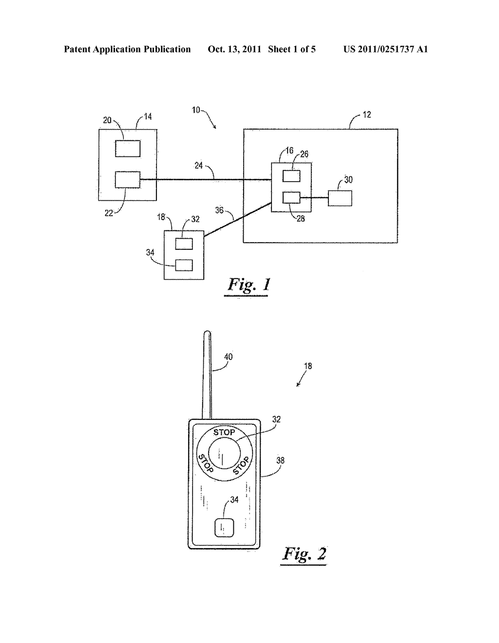 REMOTE CONTROL SYSTEM HAVING A TOUCHSCREEN FOR CONTROLLING A RAILWAY     VEHICLE - diagram, schematic, and image 02