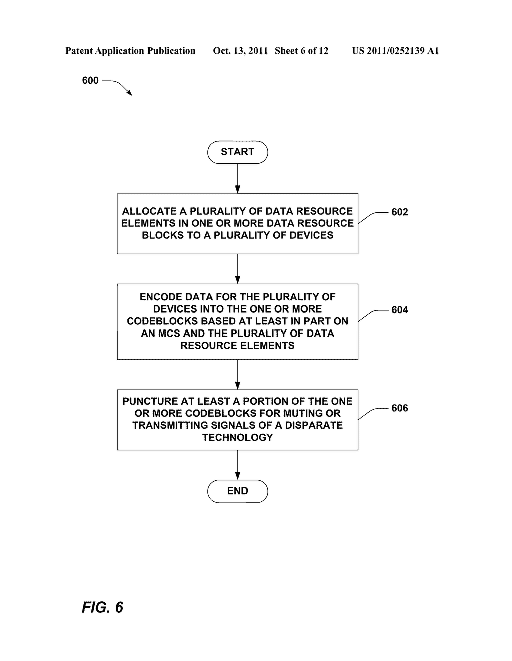 METHOD AND APPARATUS FOR PUNCTURING DATA REGIONS FOR SIGNALS TO MINIMIZE     DATA LOSS - diagram, schematic, and image 07