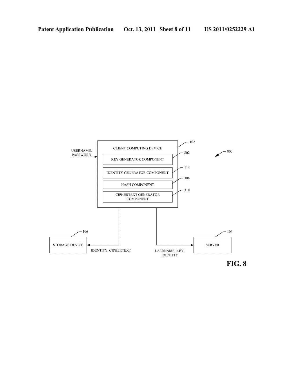 SECURING PASSWORDS AGAINST DICTIONARY ATTACKS - diagram, schematic, and image 09