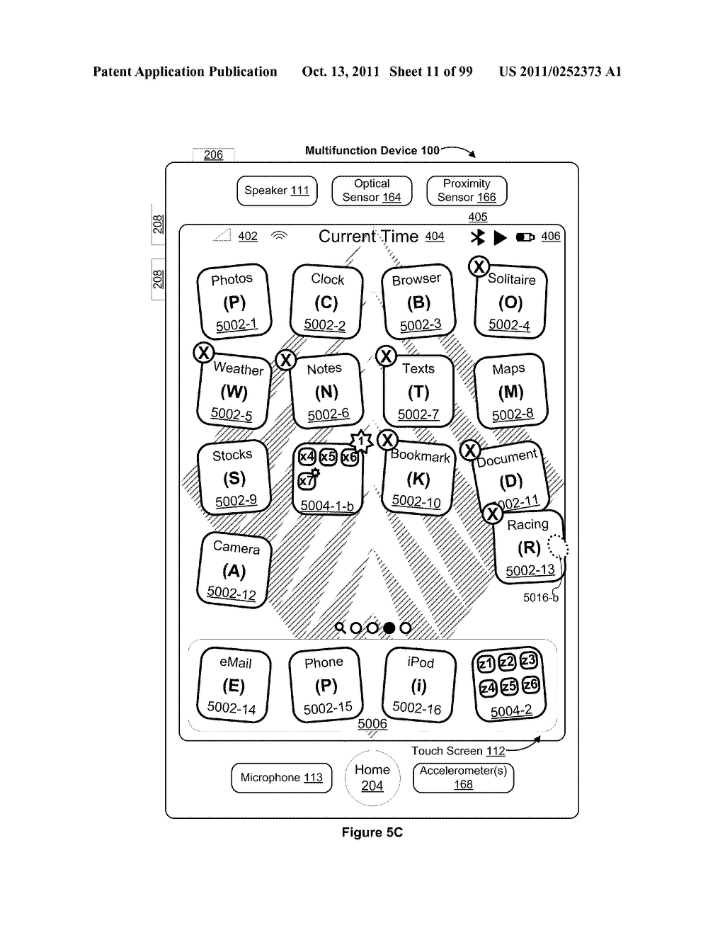 Device, Method, and Graphical User Interface for Managing Folders - diagram, schematic, and image 12