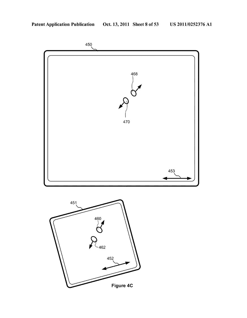 Device, Method, and Graphical User Interface for Managing Concurrently     Open Software Applications - diagram, schematic, and image 09