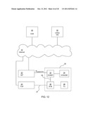 Systems and methods for taking action with respect to one     network-connected device based on activity on another device connected to     the same network diagram and image