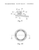 BODY PROTECTING ELEMENTS FOR USE WITH SPORTS APPAREL TO PROTECT A WEARER     FROM IMPACT AND FRICTIONAL FORCES diagram and image