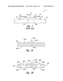 MICROELECTRONIC DEVICES AND MICROELECTRONIC SUPPORT DEVICES, AND     ASSOCIATED ASSEMBLIES AND METHODS diagram and image