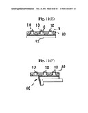 STRUCTURE AND METHOD OF MAKING INTERCONNECT ELEMENT, AND MULTILAYER WIRING     BOARD INCLUDING THE INTERCONNECT ELEMENT diagram and image