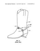 HORSEBACK RIDING SPUR MECHANISM diagram and image