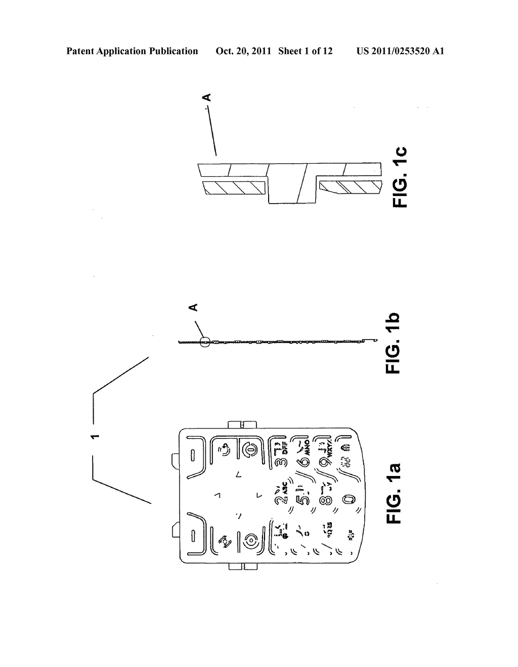 LIGHT DIFFUSER ACTUATOR FILM (LDAF) KEYPAD MODULE - diagram, schematic, and image 02