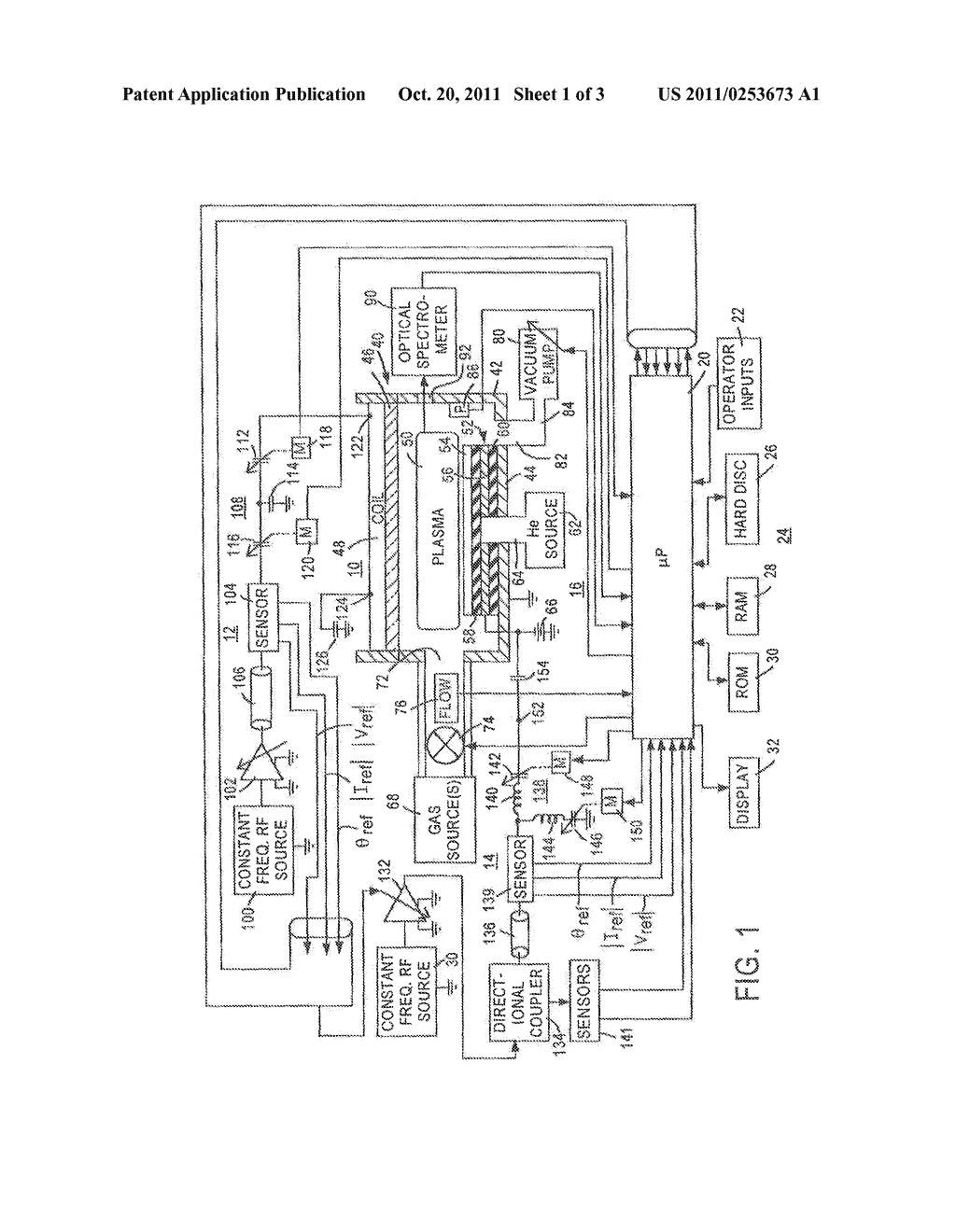 PLASMA PROCESSING METHOD AND APPARATUS WITH CONTROL OF PLASMA EXCITATION     POWER - diagram, schematic, and image 02