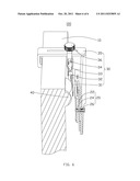 ADJUSTABLE MOUNTING BRACKET FOR ELECTRONIC DEVICE diagram and image